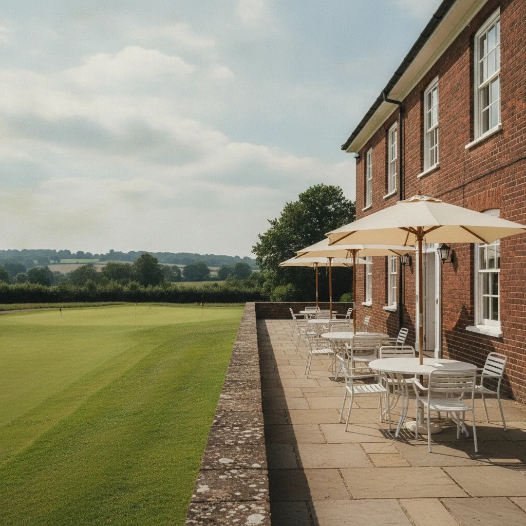 Clubhouse terrace