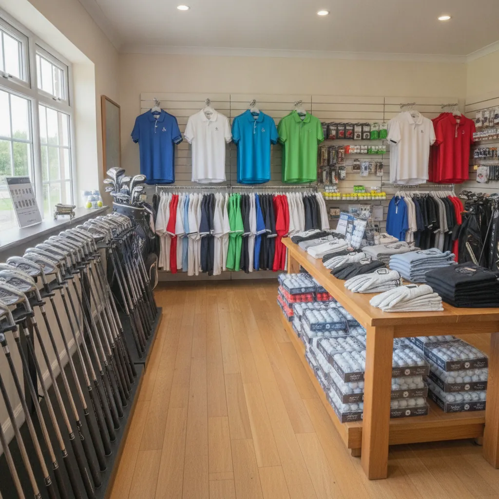 Pro Shop interior
