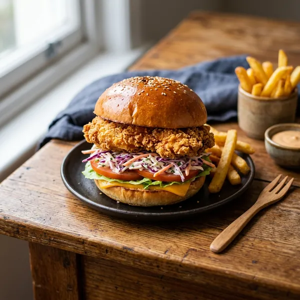 Chicken burger
