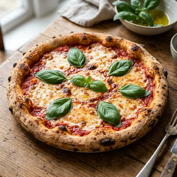 Margherita pizza