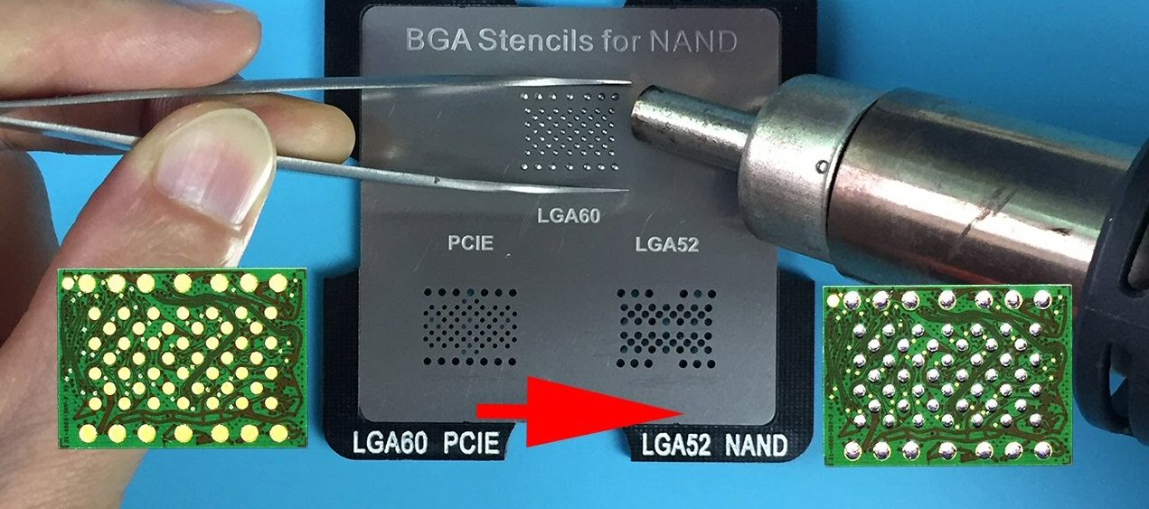 BGA IC eMMC Repair Tools