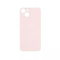 Glass Back For iPhone 13 Plain In Pink