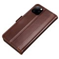 Flip Case For iPhone 11 Pro Luxury PU Leather Magnetic Card Holder Brown