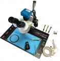 Deluxe Microscope Phone Repair Kit Microscope Lenses Work Mat Solder Paste