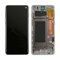 Lcd Screen For Samsung S10 G973F in Prism Black