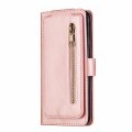 Flip Case For iPhone 13 Pro Wallet with Zip and Card Holder Pink