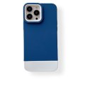 Case For iPhone 12 12 Pro 3 in 1 Designer in Blue White