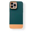 Case For iPhone 13 Pro Max 3 in 1 Designer phone in Green Orange