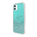 Case For iPhone 11 Switcheasy Blue Starfield Quicksand Style