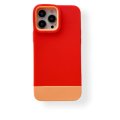 Case For iPhone 12 Pro Max 3 in 1 Designer in Red Orange