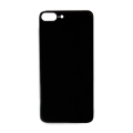 Glass Back For iPhone 8 Plus Plain in Black