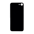 Glass Back For iPhone 8 Plain in Black