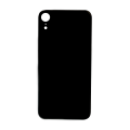 Glass Back For iPhone XR Plain in Black