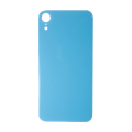 Glass Back For iPhone XR Plain in Blue