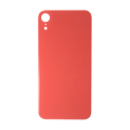 Glass Back For iPhone XR Plain in Coral