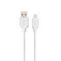 Budi Cable For iPhone 1m Data Charging White