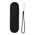 Case For TV Remote TPU Silicone Protective Skin Cover Black