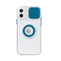 Case For iPhone 12 Pro in Dark Cyan Camera Lens Protection Cover Soft TPU