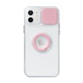 Case For iPhone 12 in Pink With Camera Lens Protection Cover Soft TPU