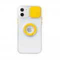 Case For iPhone 12 Pro Max in Yellow With Camera Lens Protection Soft TPU