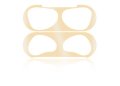 Seal Protection For Airpod 3 Metal Dust Proof Guard Sticker in Gold