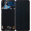 Lcd Screen For Samsung A70 A705 in Midnight Black