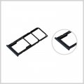 Sim Tray For Samsung A30s 307F in black