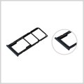 Sim Tray For Samsung A50 505F in black