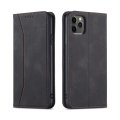 Flip Case For iPhone 15 Plus Leather Multi Card Holder Phone Case Stand in Black