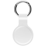 Holder Case For AirTag Silicone Protector in White