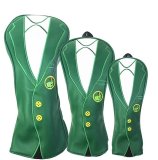 Green Jacket Design Driver 1 3 5 Headcovers 3Pcs