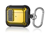 Case For Apple Airpod 3 Rugged 360 Protection in Black Yellow