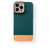 Case For iPhone 12 Pro Max 3 in 1 Designer in Green Orange