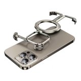 Alloy Corner Pad Camera Protector For iPhone 15 Plus Premium Bronze Metal