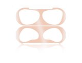 Case For Apple Airpod 3 Metal Dust Proof Guard Seal Protection Sticker Rose Gold