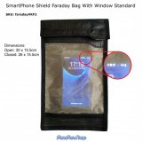 Faraday Bag Signal Blocker For Mobile Phone Shield With Window Medium VKF2