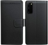 Case For Samsung S21 Ultra S30 Ultra PU Leather Flip Wallet Black