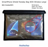 Faraday Bag Signal Blocker For Mobile Phone Shield With Window Large VKF3