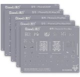 Reballing Stencil For iPhone X-14 BGA CPU IC Qianli 6 Piece Set Bumblebee