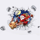 Christmas Decoration Sticker 1 Large Festive Wall Sticker 3D