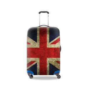 Suitcase Cover Protective Skin Elasticated Cover Union Jack 22x26 inch Medium