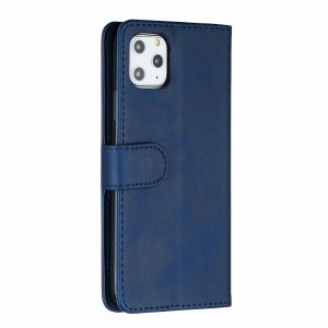 Flip Case For iPhone 13 Wallet with Zip and Card Holder Blue