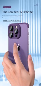 Corner Pad Protection For iPhone 13 in Purple