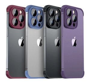 Corner Pad Protection For iPhone 14 Pro Max in Purple