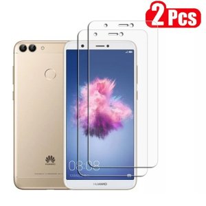 Screen Protectors For Huawei P Smart 2018 Twin Pack of 2x Tempered Glass