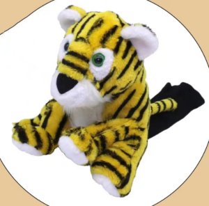 Fluffy tiger big Golf Club Wood Head Cover For #1 Driver