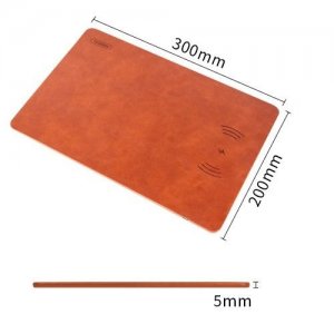 Wireless Charger Mouse Mat YK in Red