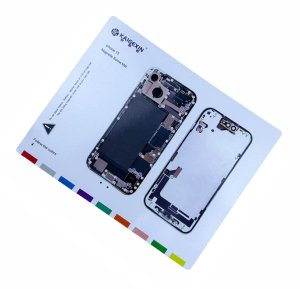 Magnetic Screw Mat For iPhone 15 Repair Disassembly Help Training Guide