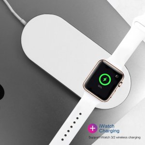 Twin Wireless Charger For iPhone And Apple Watch