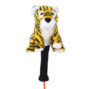 Fluffy tiger big Golf Club Wood Head Cover For #1 Driver